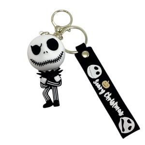 🌺 Nightmare Before Christmas Keychain - NWOT